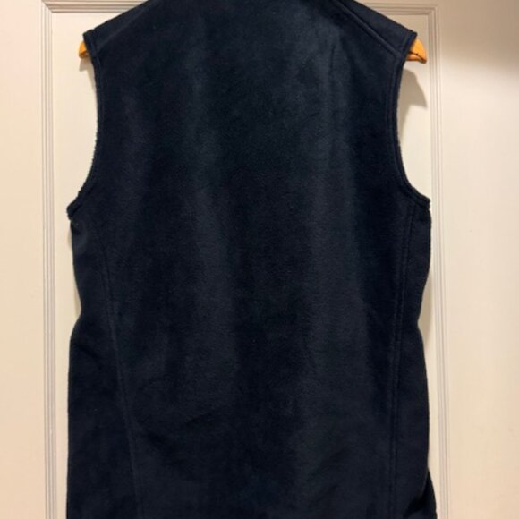NWOT Columbia Vest Fleece Full Zip‎ Black Sleeveless Outdoor Mens - Small - Picture 2 of 3